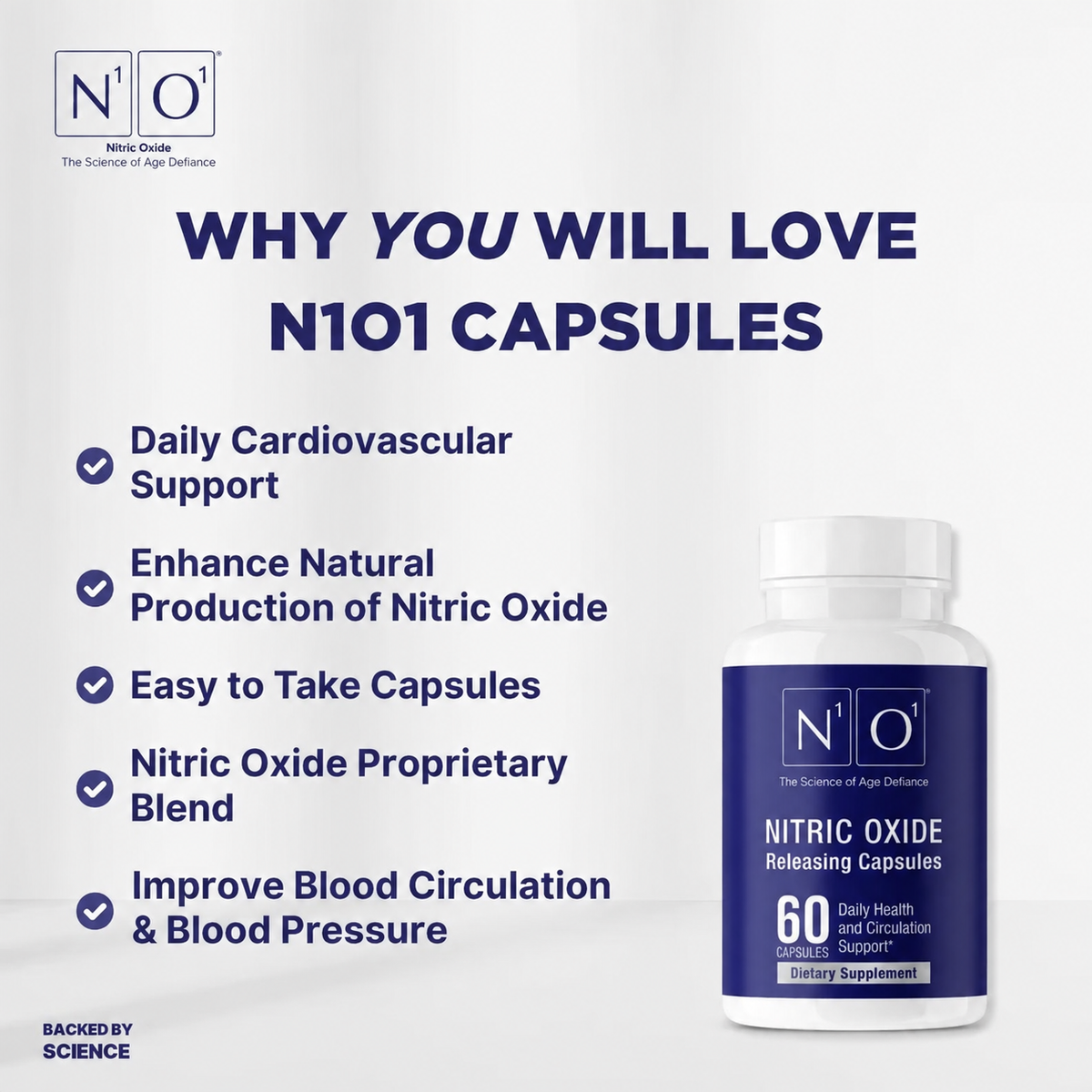 N1o1 Nitric Oxide Capsules